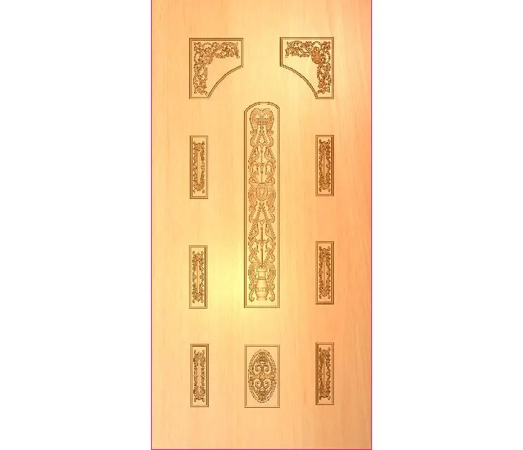 دستمال چوبی با طرح گل