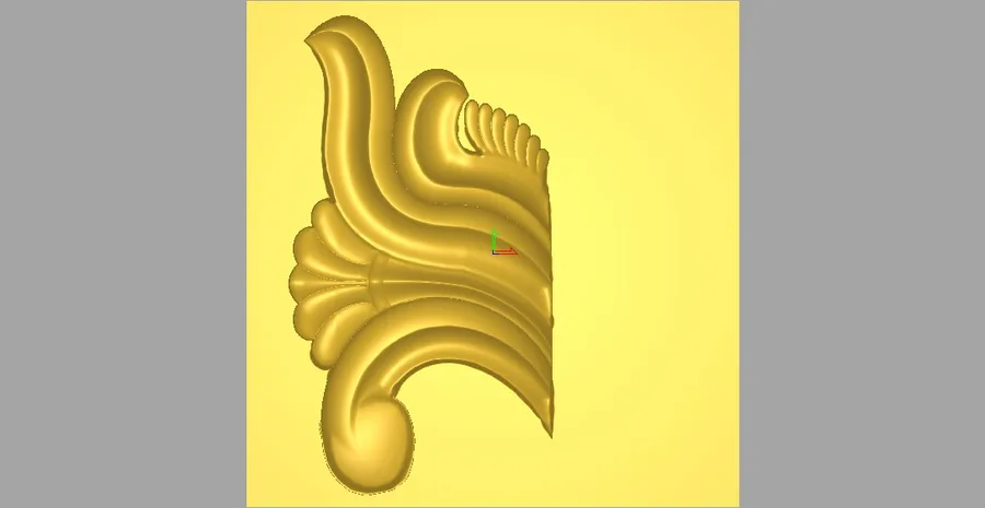 نگاره طلایی گلدار