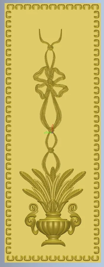 گلدان گلدار صلیبی
