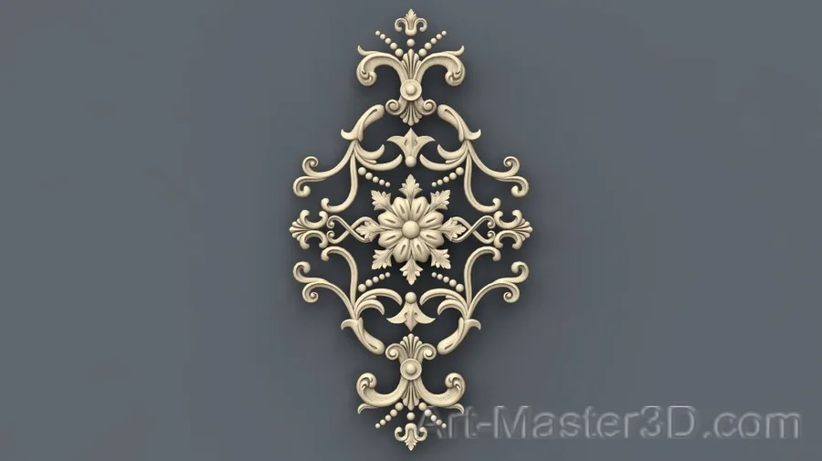 طرح دیواری گل
