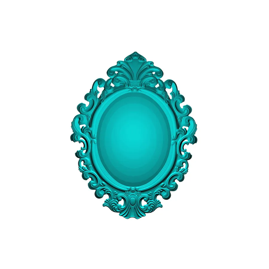 طرح برش آبی تزئینی