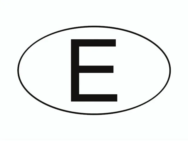برچسب غریب با حرف E