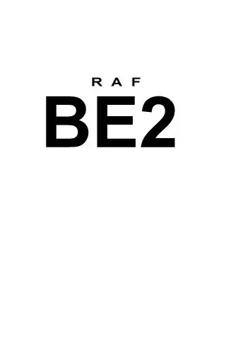 برچسب هواپیمای RAF BE2