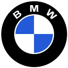 برند BMW با چهار قسمت آبی