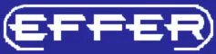 برچسب Effer سفید و آبی