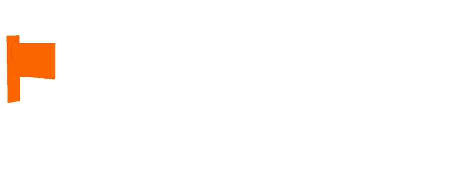 برچسب قرمز روی زمینه سفید