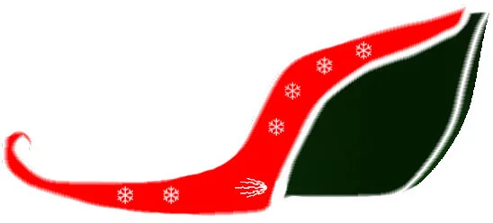 کلاه با برف و برگ