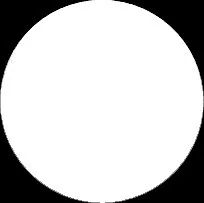 دایره سفید مینیمال