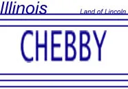 برچسب تابلویی ایلینوی CHEBBY