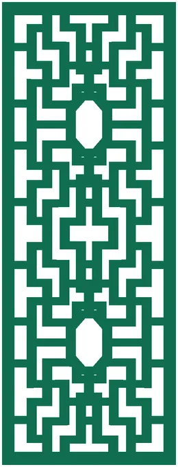 پنل مشبک ۱۲۵